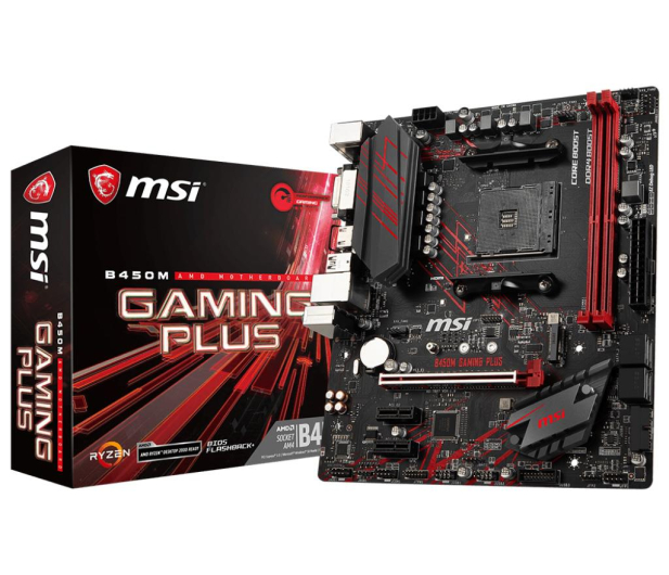 MSI B450M GAMING PLUS - 443395 - zdjęcie